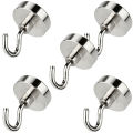 Strong Fridge Magnet Hook Key Rack Holder Magnetic Swivel Refrigerator Hanging